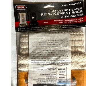 Dyna-Glo Kerosene Heater RW16CP Replacement Wick w/ Ignitor New Sealed